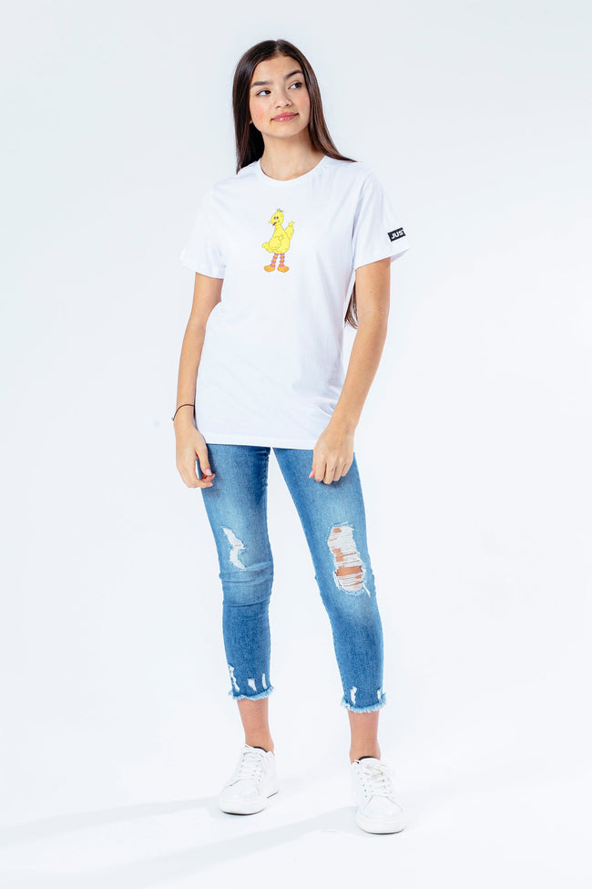 Hype X Sesame Street Big Bird White Logo Kids T-Shirt