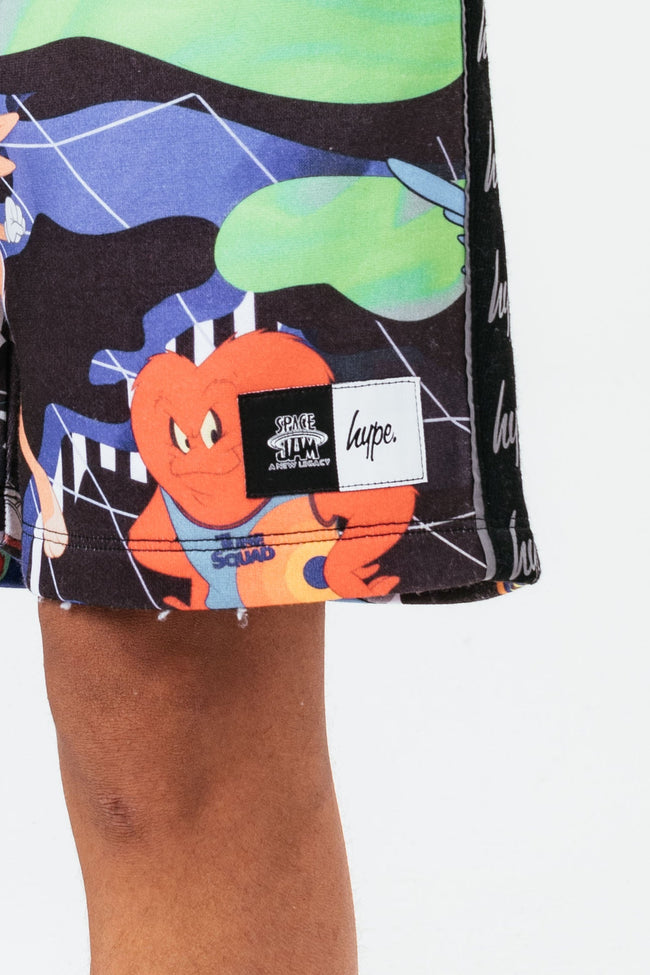 SPACE JAM X HYPE. TUNE SQUAD CAMO KIDS SHORTS