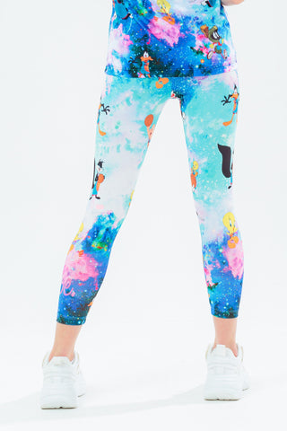 SPACE JAM X HYPE. GALACTIC TOON SQUAD KIDS LEGGINGS