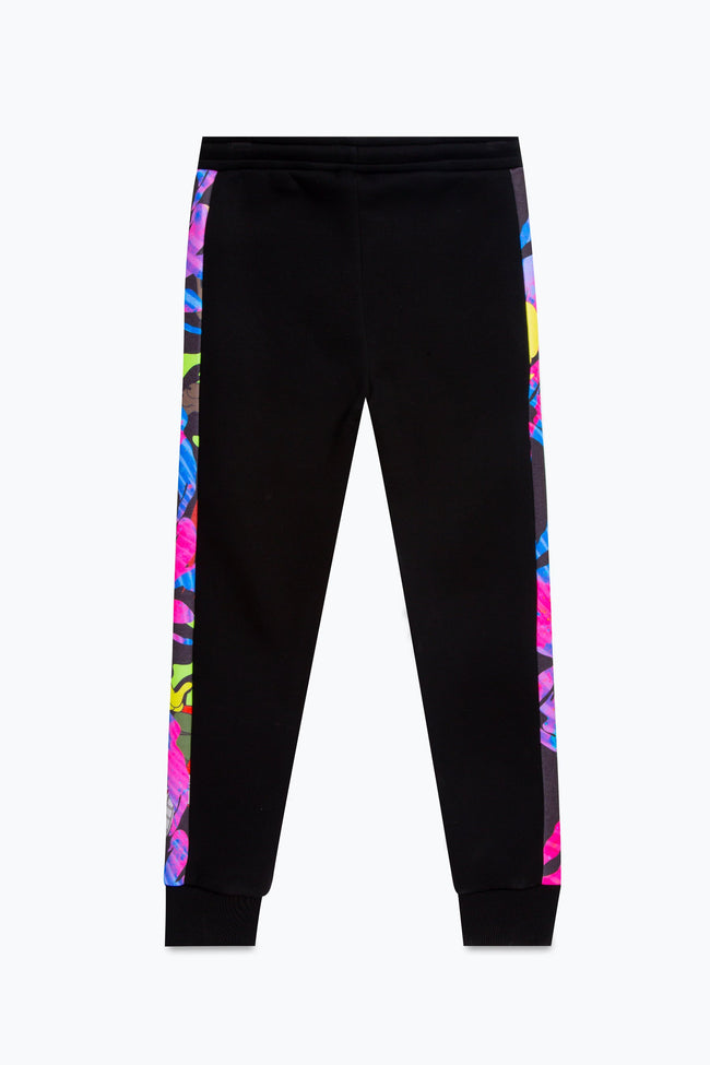 SPACE JAM X HYPE. FLURO TOON SQUAD CAMO KIDS JOGGERS