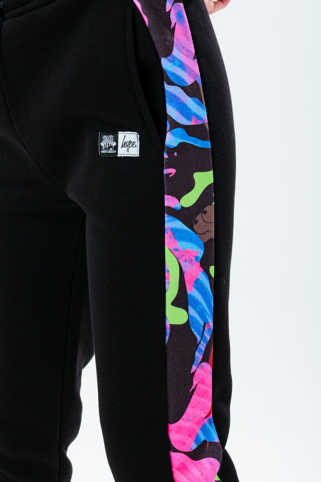 SPACE JAM X HYPE. FLURO TOON SQUAD CAMO KIDS JOGGERS