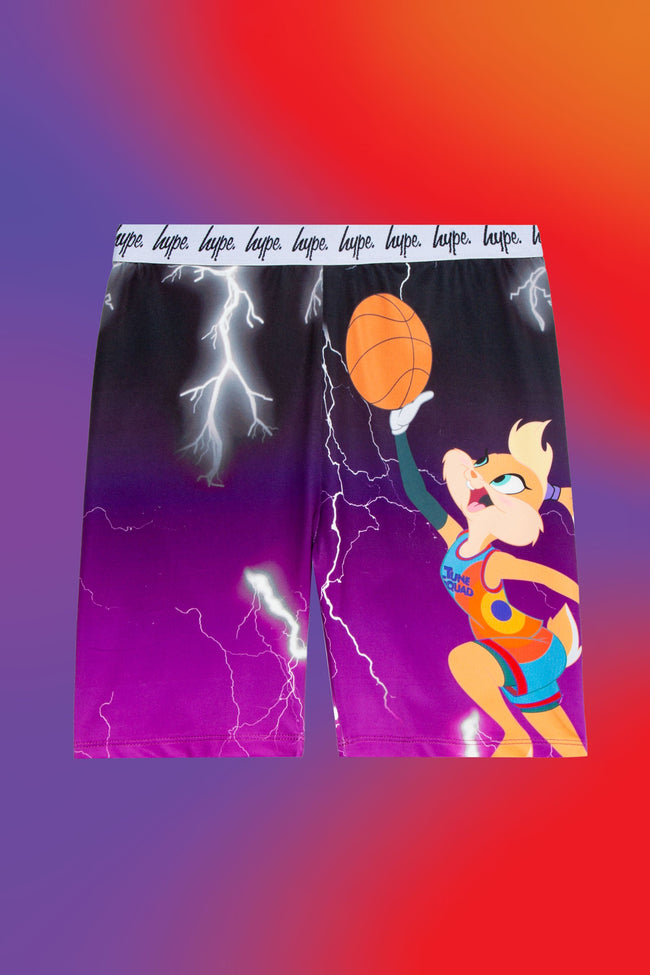 SPACE JAM X HYPE. LOLA BUNNY LIGHTNING GIRLS CYCLING SHORTS