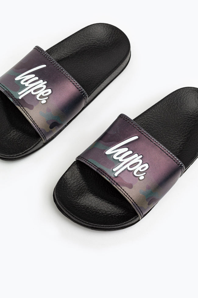 Hype Camo Fade Kids Sliders