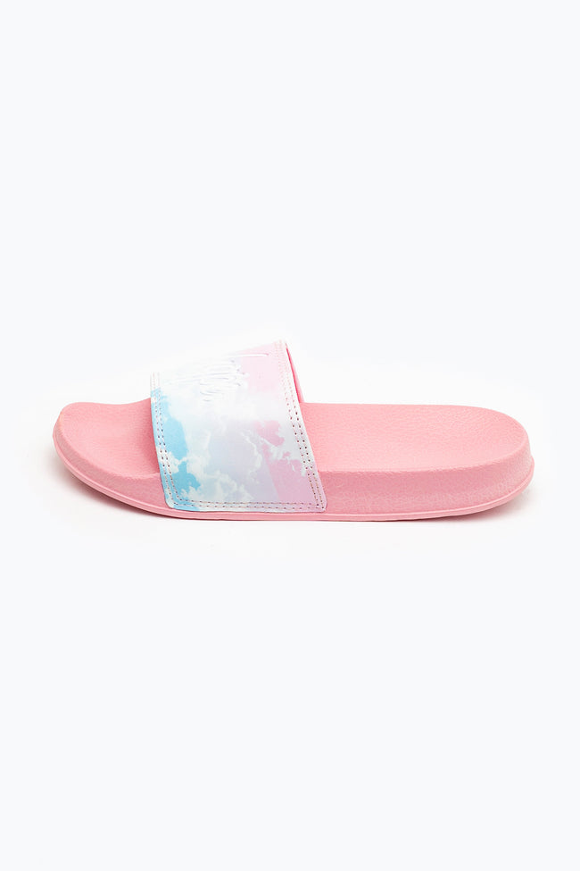 Hype Cloud Fade Kids Sliders