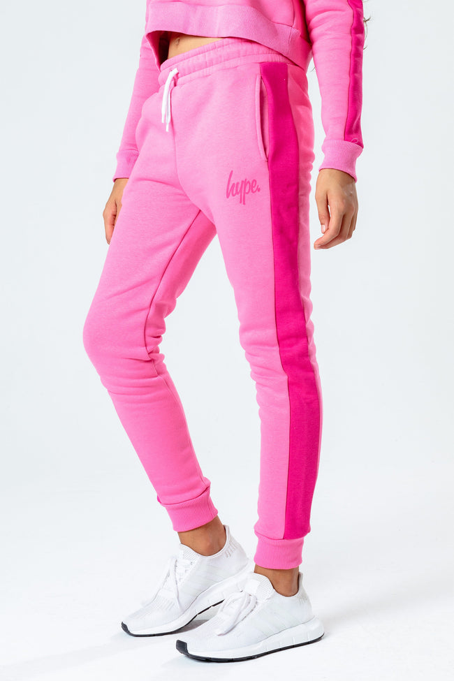 HYPE PINK ON PINK GIRLS JOGGERS