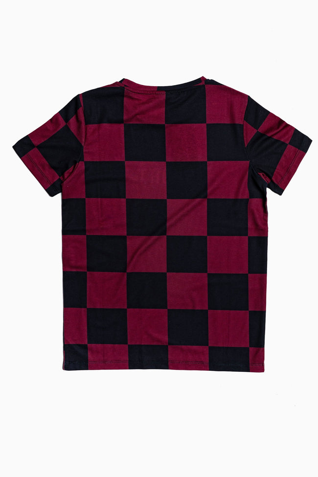 Society Sport Red Check T-Shirt