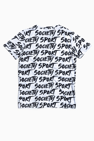 Society Sport Invert Scribble T-Shirt