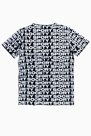 Society Sport Mono Multi Logo T-Shirt