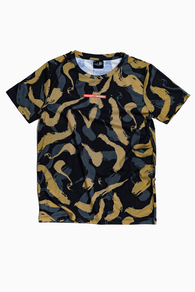 SOCIETY SPORT BRUSH STROKE T-SHIRT