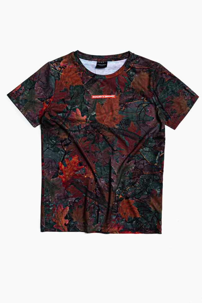 SOCIETY SPORT WINTER LEAF T-SHIRT