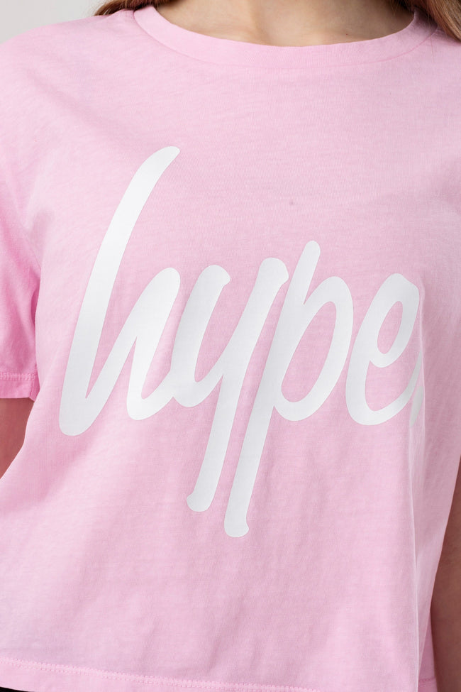 HYPE GIRLS LILAC PINK LEOPARD 3 PACK OF T-SHIRTS