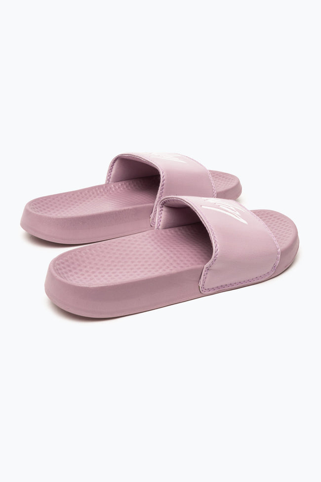 HYPE KIDS UNISEX LILAC DUSKY LILAC SLIDERS