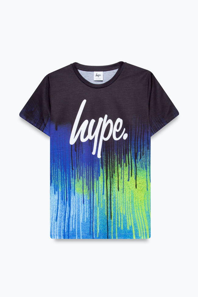 HYPE BOYS BURST & DRIP & FADE 3 PACK T-SHIRTS