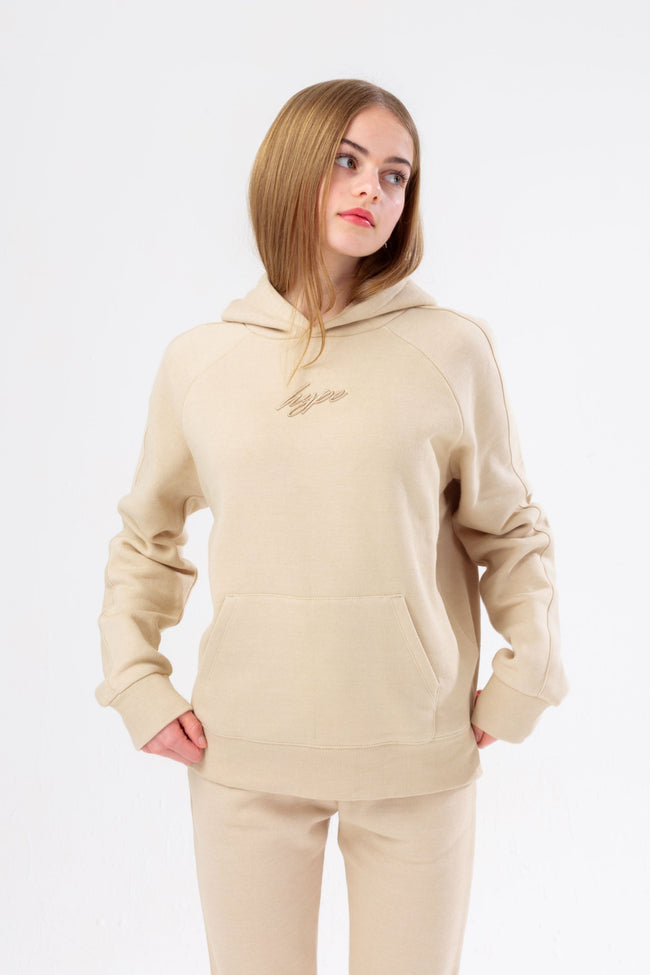 HYPE GIRLS CREAM RAGLAN TRACKSUIT