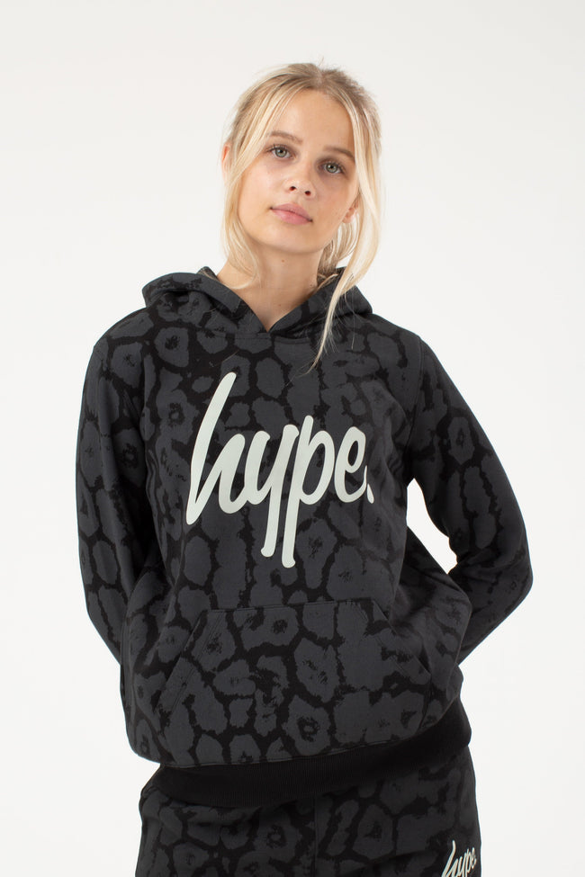 HYPE TONAL LEOPARD GIRLS TRACKSUIT