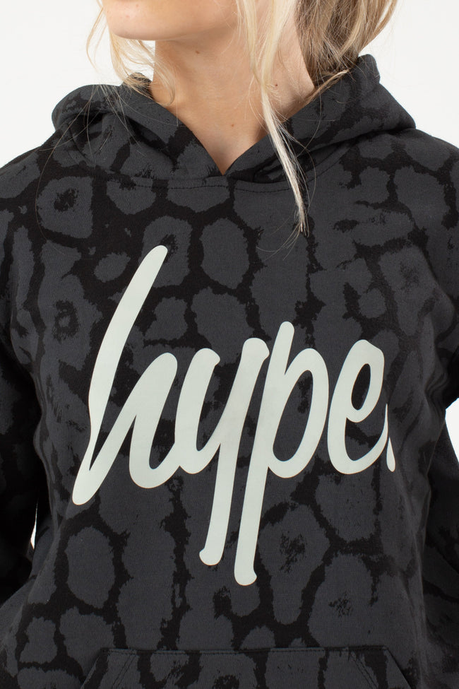 HYPE TONAL LEOPARD GIRLS TRACKSUIT