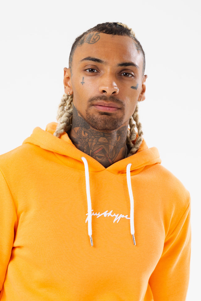 SPACE JAM X HYPE. ORANGE SCRIBBLE MEN'S PULLOVER HOODIE