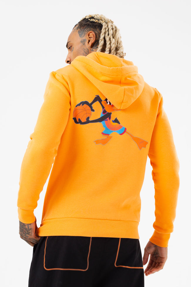 SPACE JAM X HYPE. ORANGE SCRIBBLE MEN'S PULLOVER HOODIE