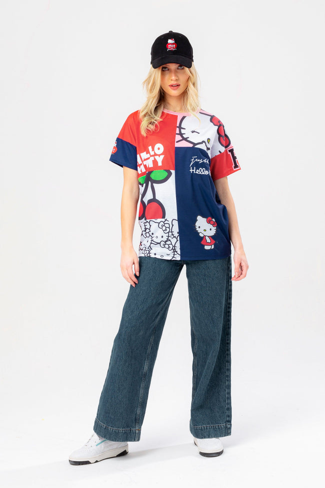 HYPE X HELLO KITTY CUT AND SEW WOMENS T-SHIRT