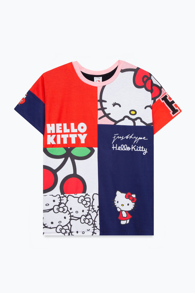 HYPE X HELLO KITTY CUT AND SEW WOMENS T-SHIRT