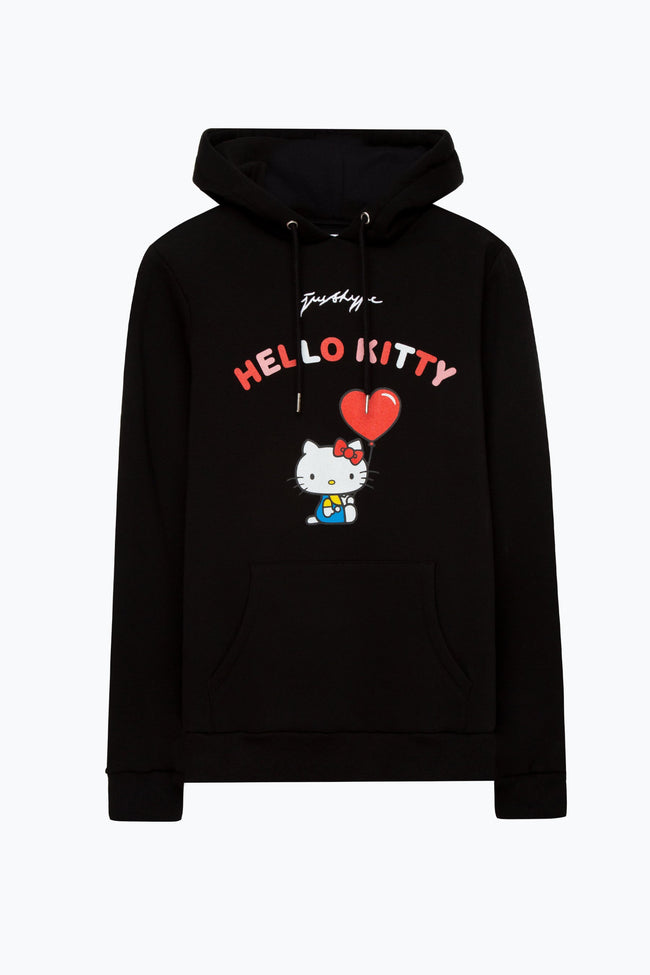 HYPE X HELLO KITTY BLACK BALLOON HOODIE