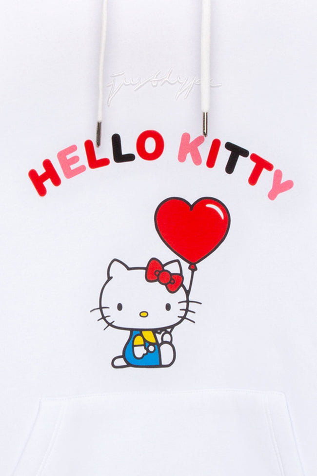 HYPE X HELLO KITTY WHITE BALLOON HOODIE