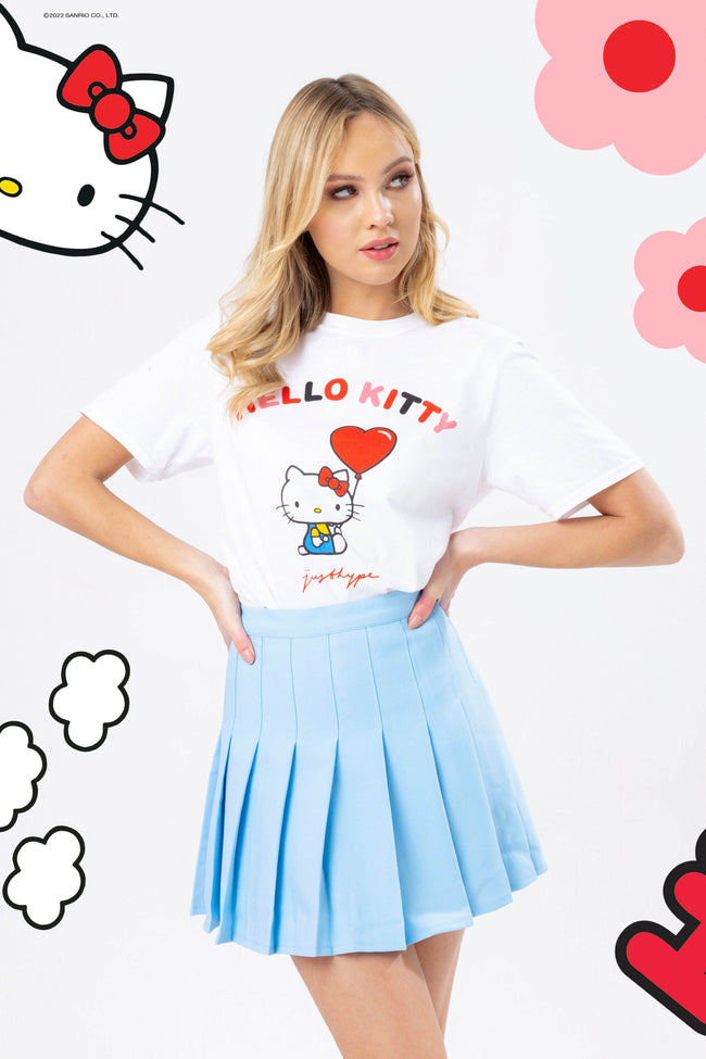 HYPE X HELLO KITTY WHITE BALLOON T-SHIRT