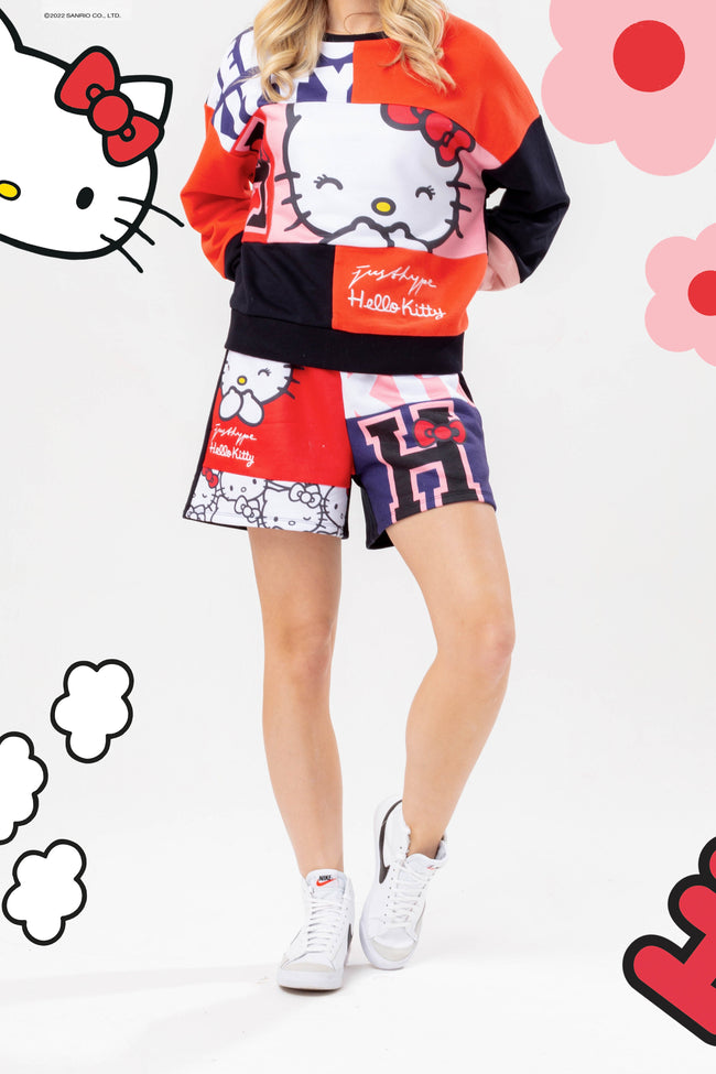 HYPE X HELLO KITTY BOXER WOMENS SHORTS