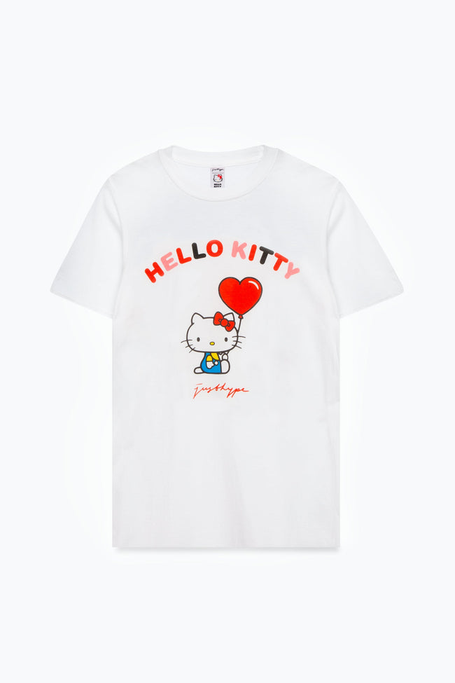 HYPE X HELLO KITTY WHITE BALLOON T-SHIRT