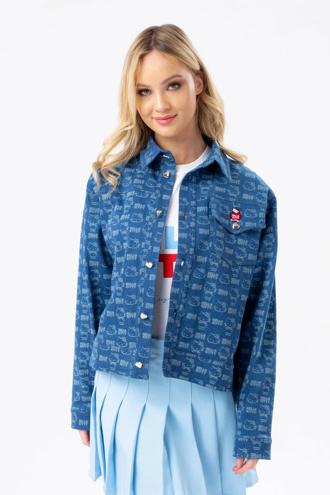 HYPE X HELLO KITTY DENIM WOMENS JACKET