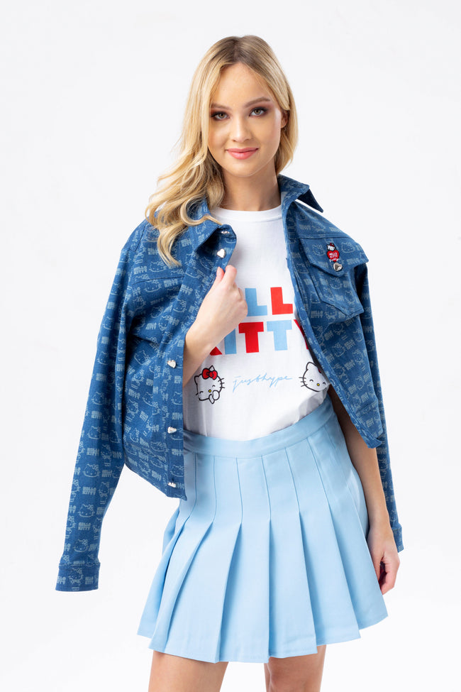 HYPE X HELLO KITTY DENIM WOMENS JACKET