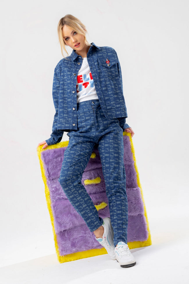 HYPE X HELLO KITTY DENIM WOMENS JACKET