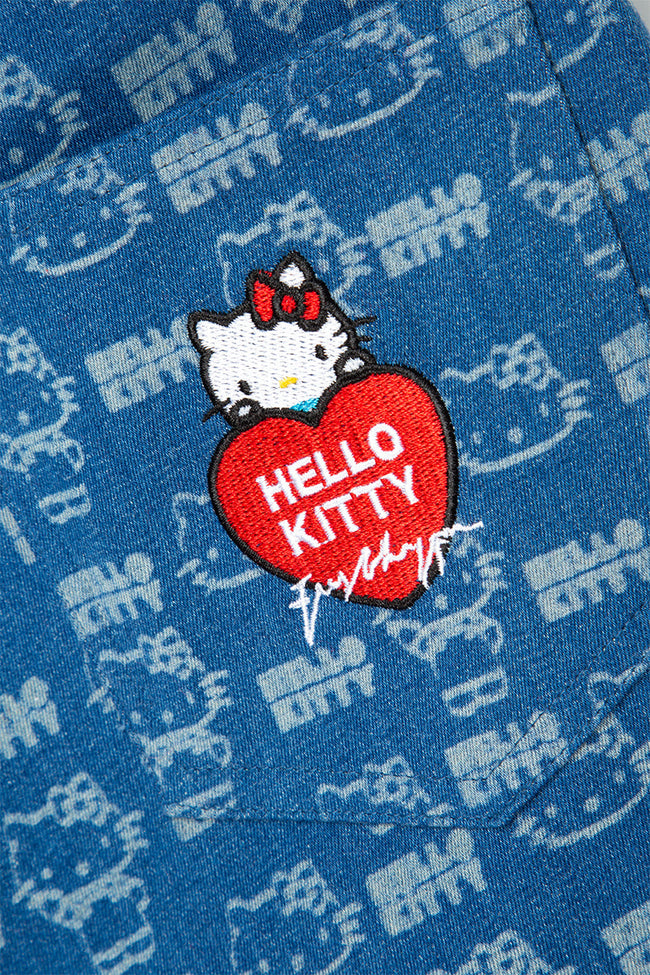 HYPE X HELLO KITTY DENIM WOMENS JEANS