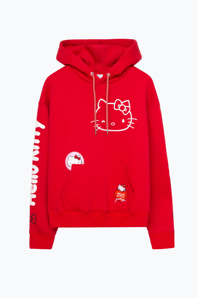 HYPE X HELLO KITTY BADGE HOODIE