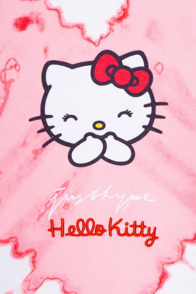 HYPE X HELLO KITTY TIE DYE HOODIE