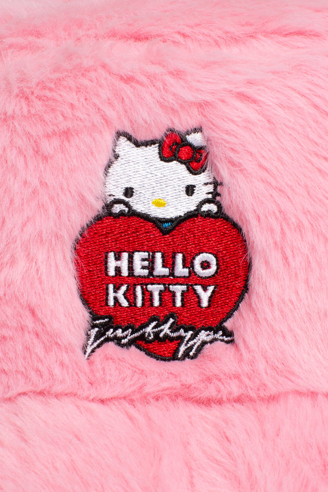 HYPE X HELLO KITTY FUR BUCKET HAT