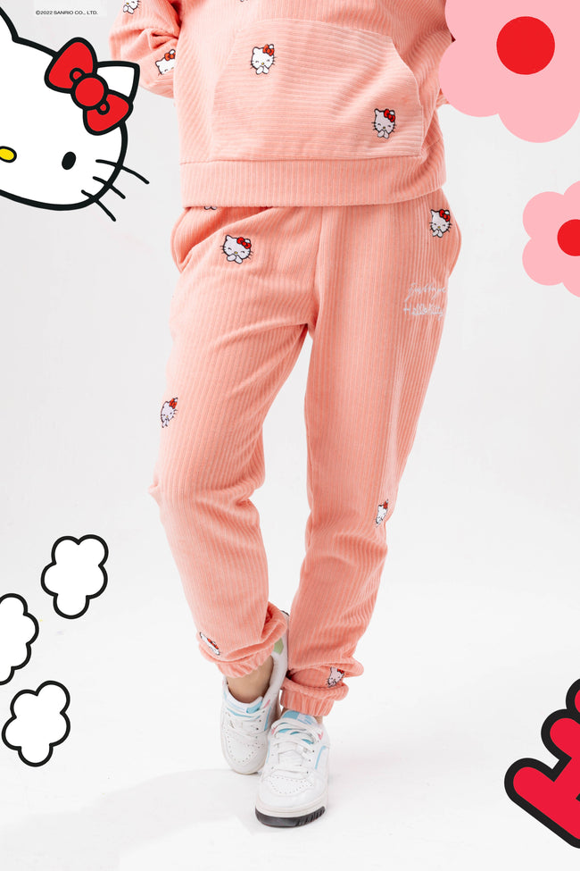 HYPE X HELLO KITTY CORD WOMENS JOGGERS