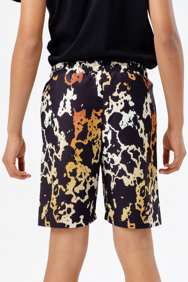 HYPE BOYS GOLD CRACKLE SHORTS