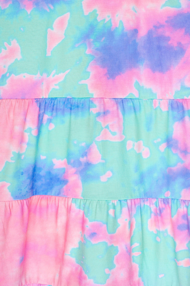 HYPE GIRLS TIE DYE BEACH DRESS