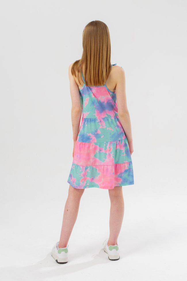 HYPE GIRLS TIE DYE BEACH DRESS