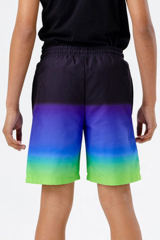 HYPE BOYS BLUE GREEN FADE SWIM SHORTS