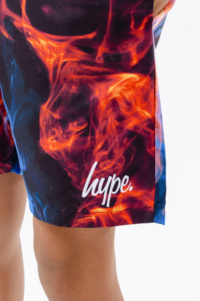 HYPE BOYS FLAME SWIM SHORTS