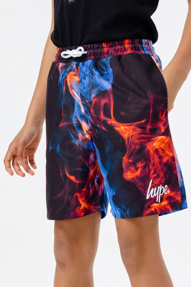 HYPE BOYS FLAME SWIM SHORTS