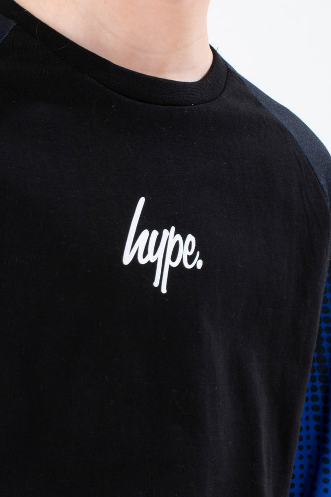 HYPE BOYS BLUE FADE L/S T-SHIRT