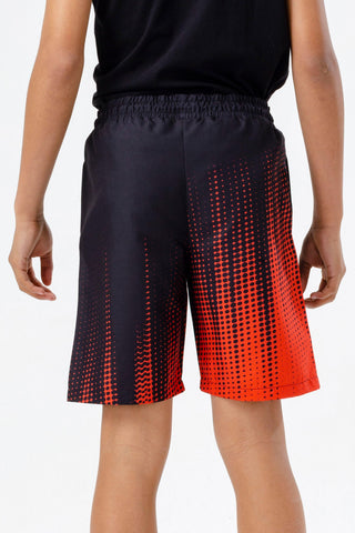 HYPE BOYS RED DOT FADE SWIM SHORTS