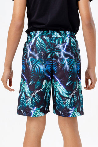 HYPE BOYS TROPICAL LIGHTENING SWIM SHORTS