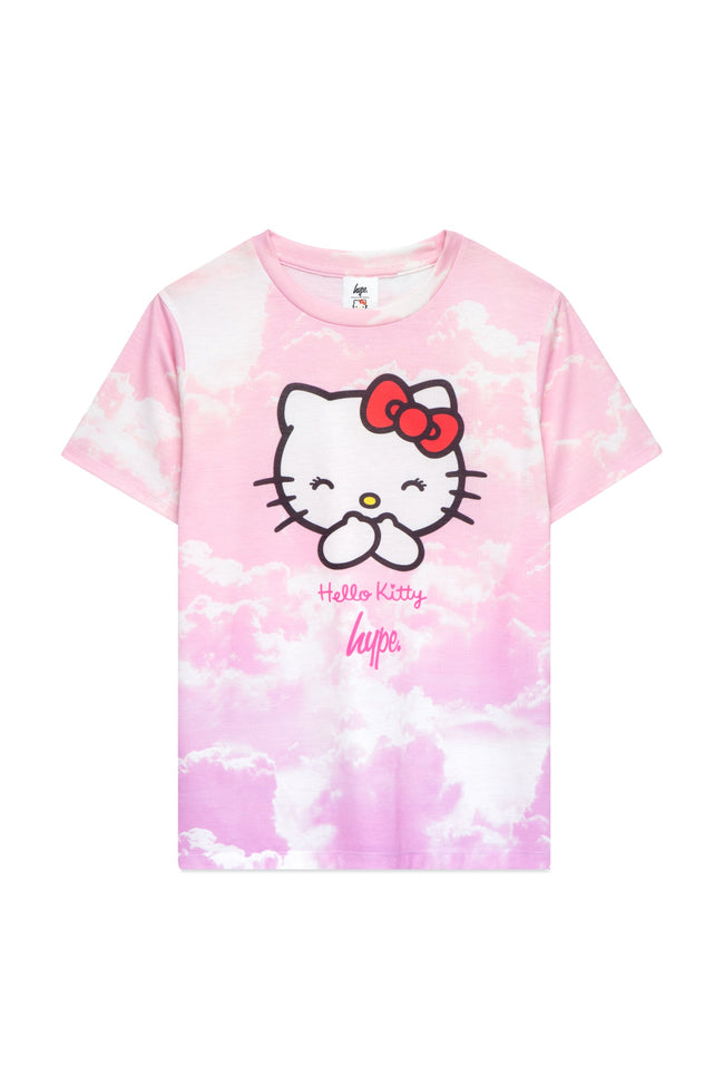 HYPE X HELLO KITTY KIDS CLOUD FADE T-SHIRT