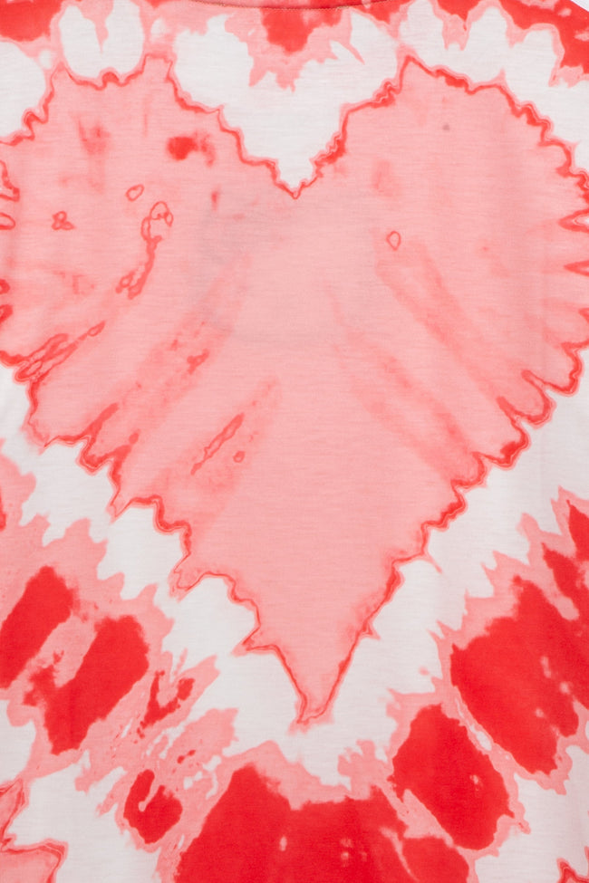 HYPE X HELLO KITTY KIDS HEART TIE DYE T-SHIRT