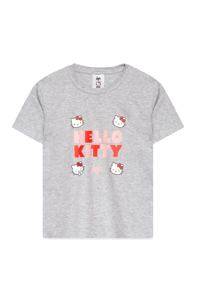 HYPE X HELLO KITTY BLOCK GIRLS T-SHIRT