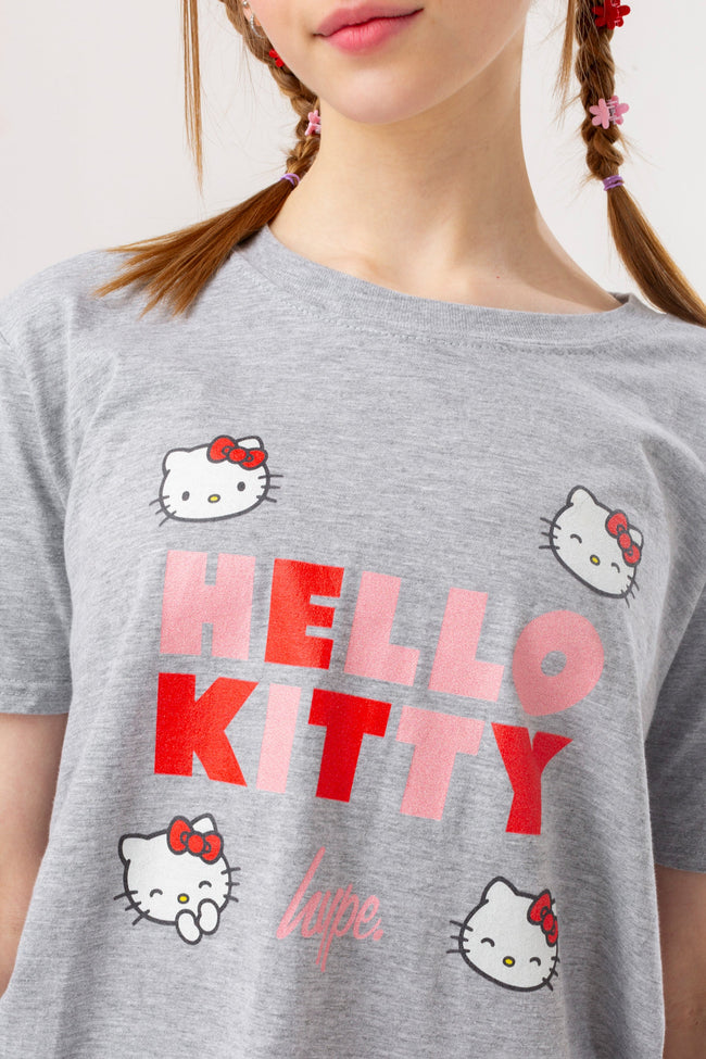 HYPE X HELLO KITTY BLOCK GIRLS T-SHIRT